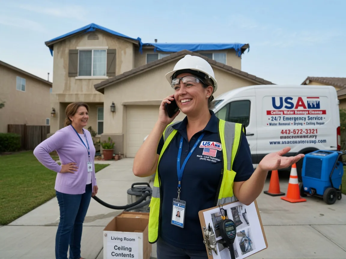 Ceiling Water Damage Restoration New Ulm, TX FAQs